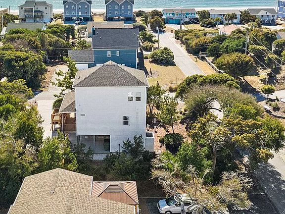 Aerial view from property to access