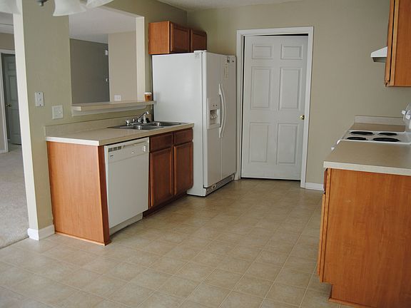 Kitchen with view to living