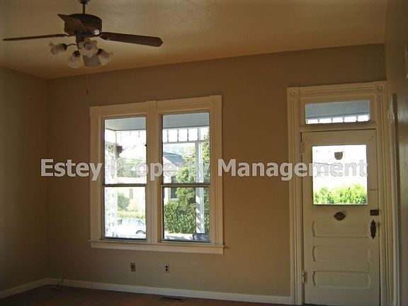 Living room and front door