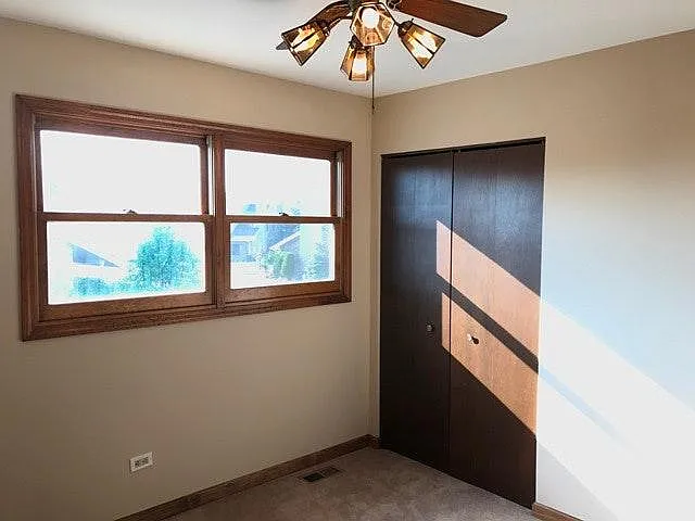 Bedroom 2 - large closet with double doors
