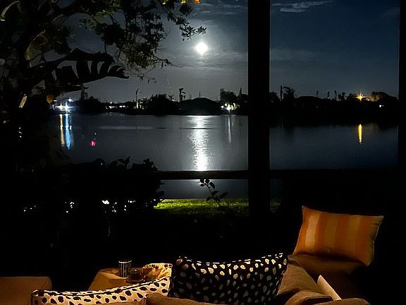 Patio view of lake