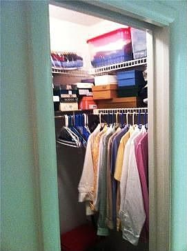 Master Bedroom Walk-in Closet