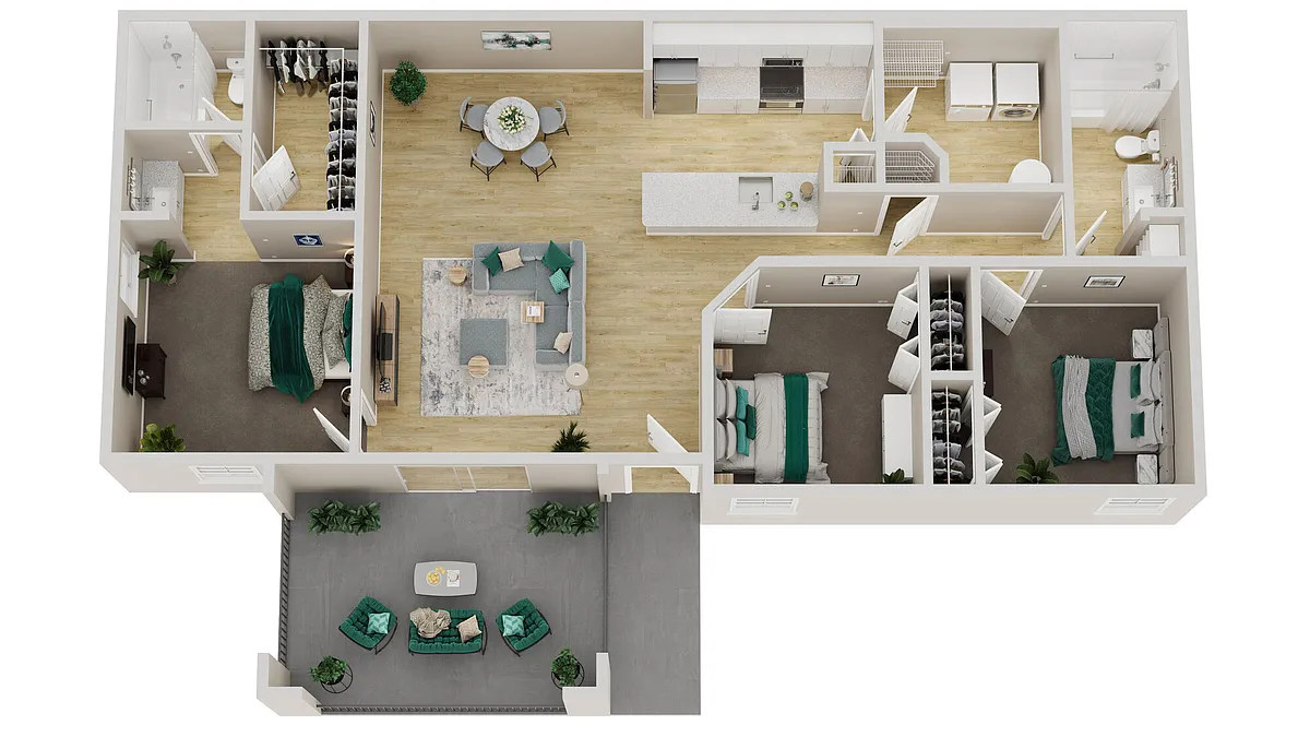 Floor plan C2