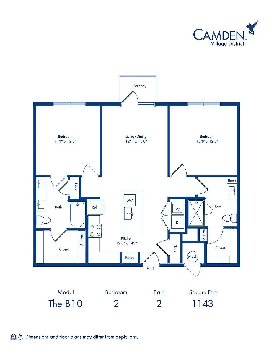 Floor plan B10