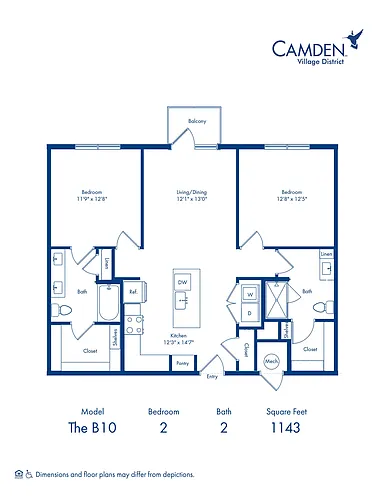 Floor plan B10