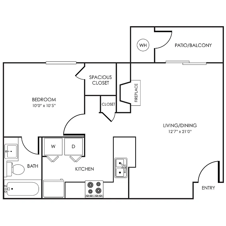 Floor plan Lantana Floor Plan 11C 11E