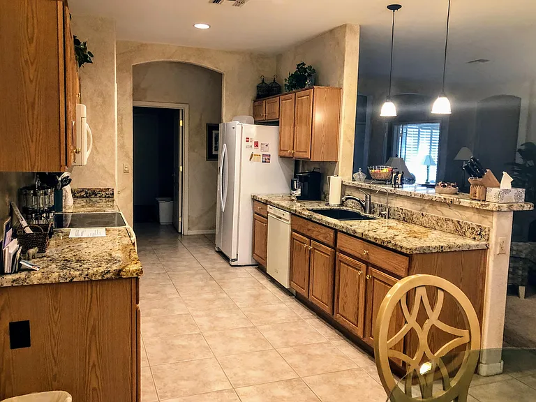 Kitchen view 2