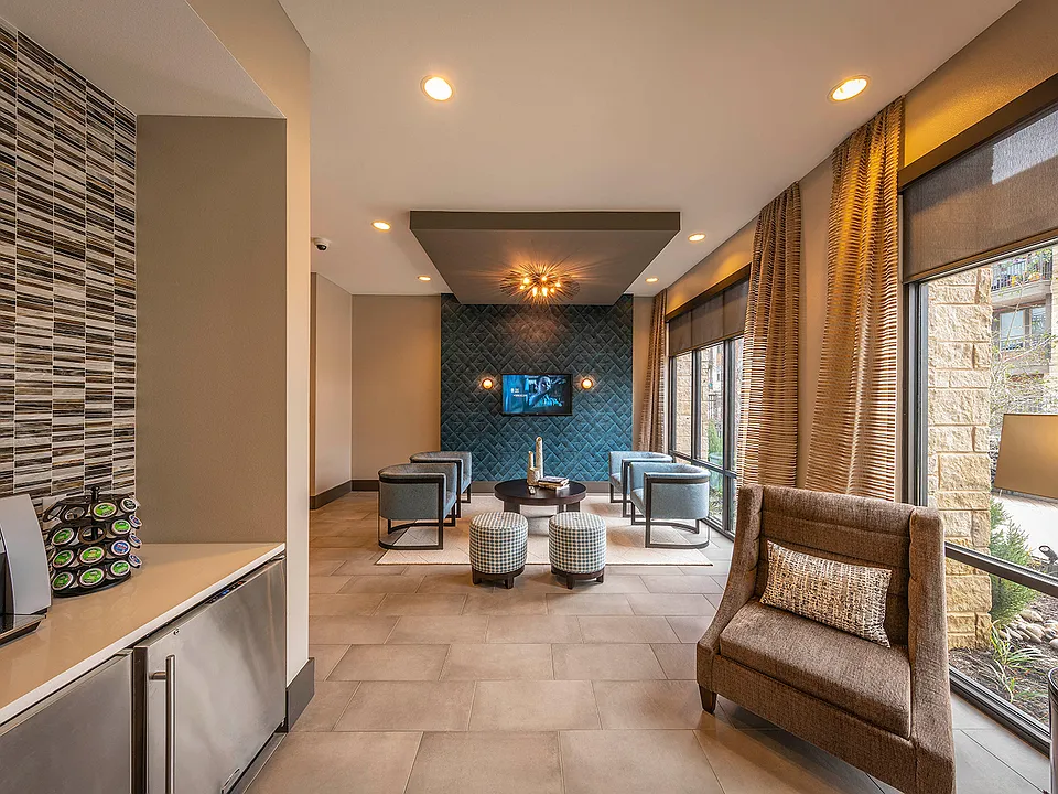 24-Hour Resident Clubhouse with Coffee Bar