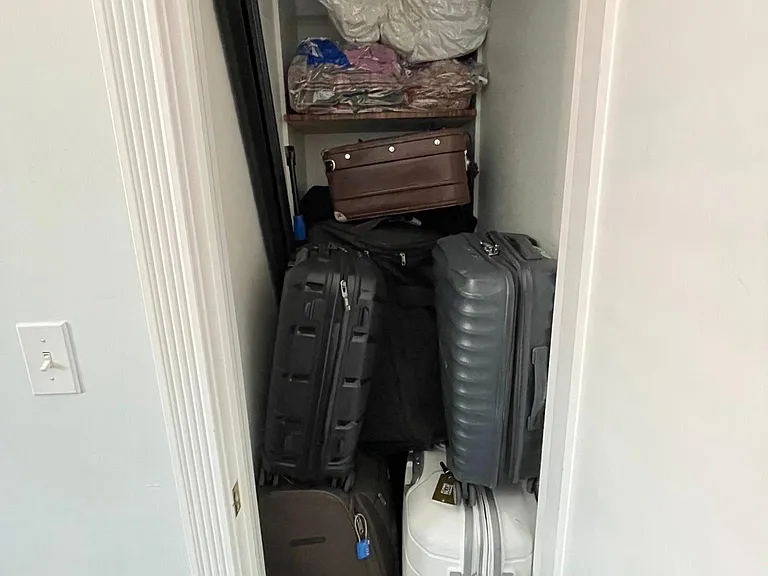 Large closet in the 2nd bedroom