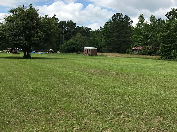 In front of the house