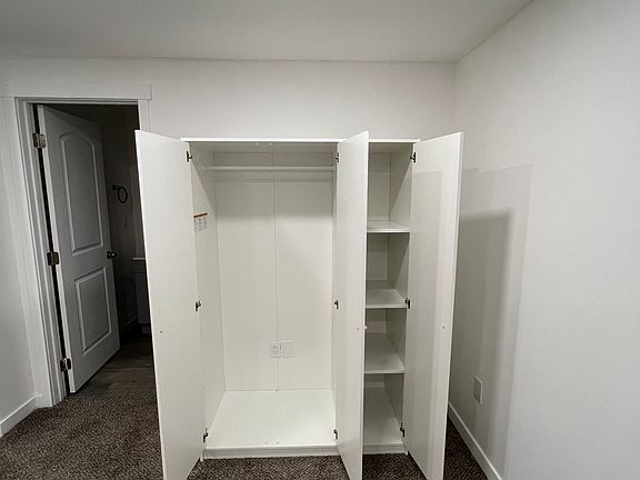 Room 2's closet armoire