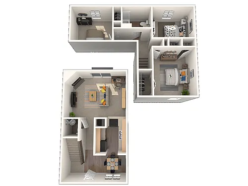 Floor plan French Quarter