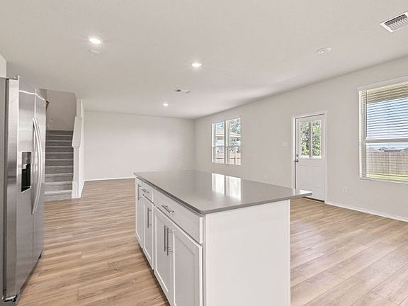 Kitchen Open to the Gathering Space