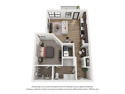 Floor plan The East
