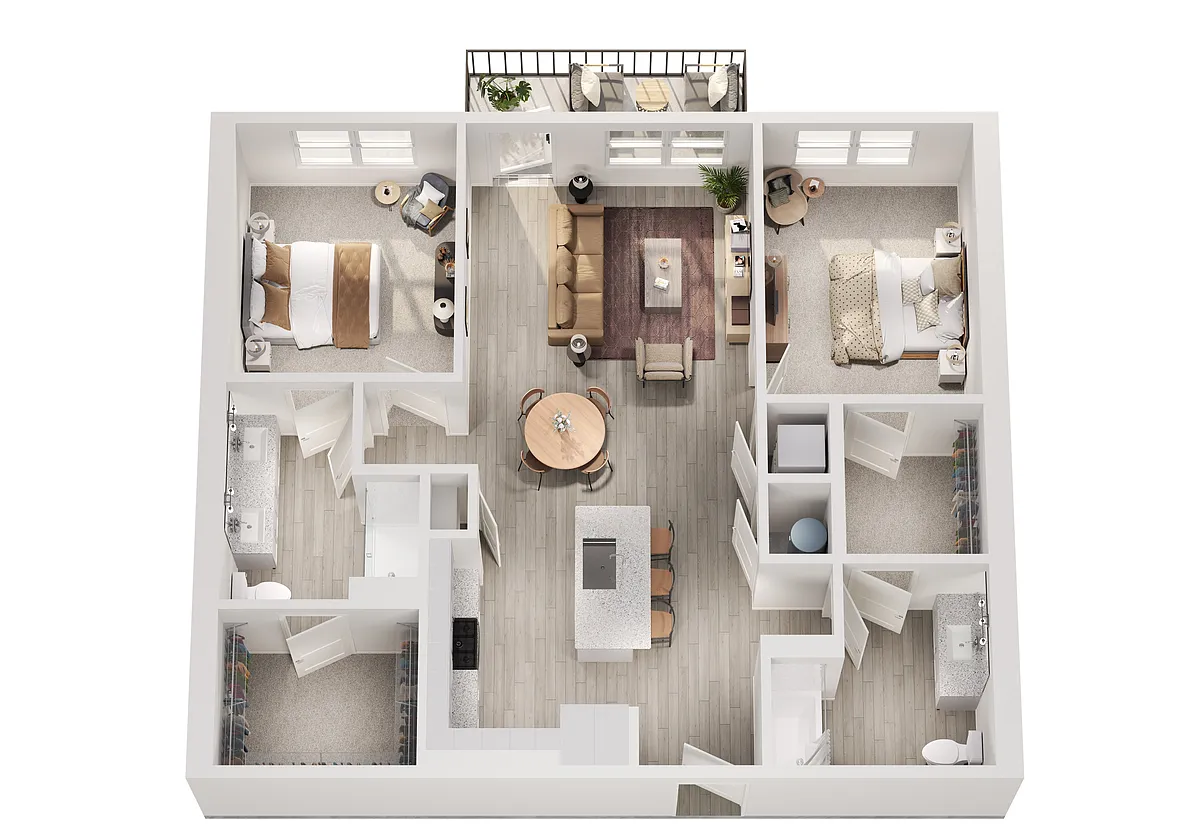 Floor plan B3