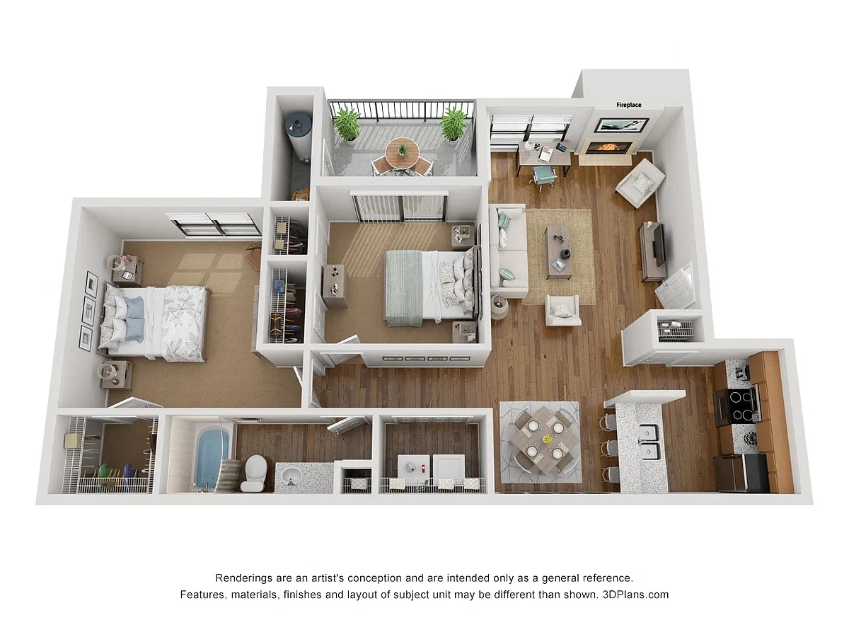 Floor plan B1