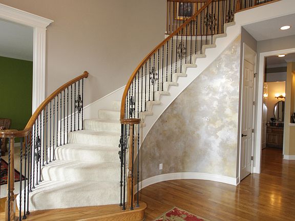 Wrought Iron staircase!