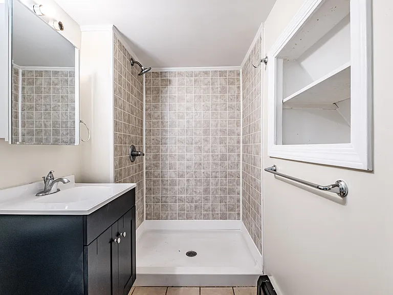 Bathroom off kitchen