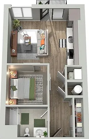 Water Tower Apartments — Photo 3