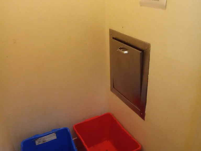 Trash Chute on each floor