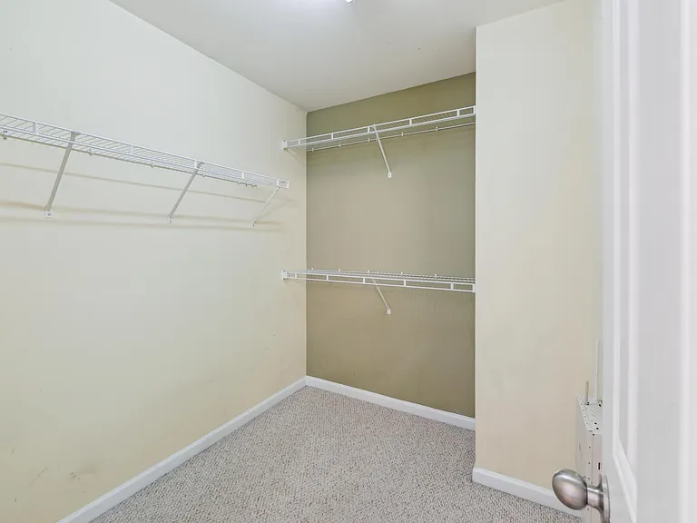 Master walk-in closet