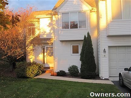 Private walkway and front yard