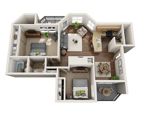 Floor plan Tumbleweed