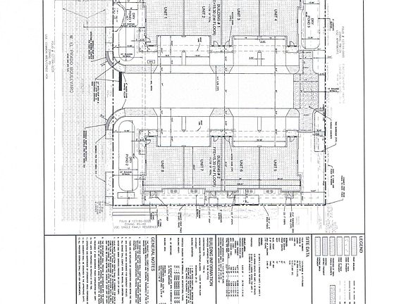 Site plan layout