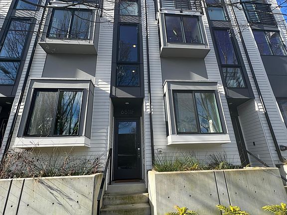 Outside looking toward front door