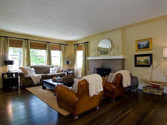 Living Room with Fireplace