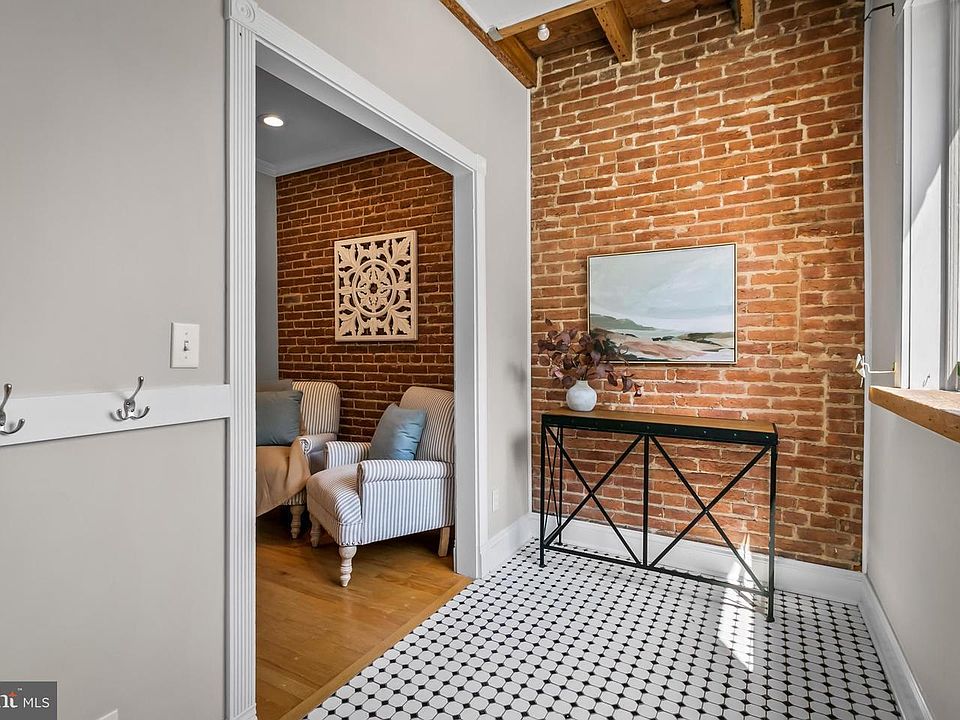 Foyer at front door