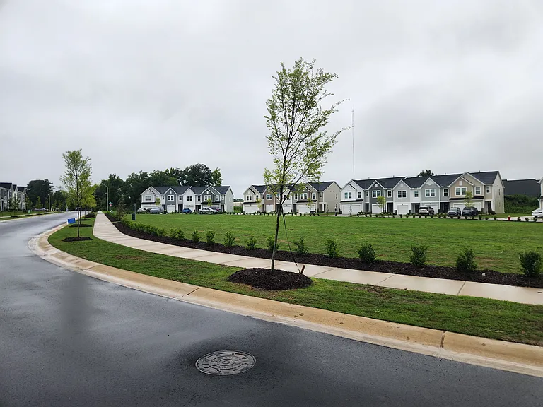 Private front side and extra parking spaces for any guests