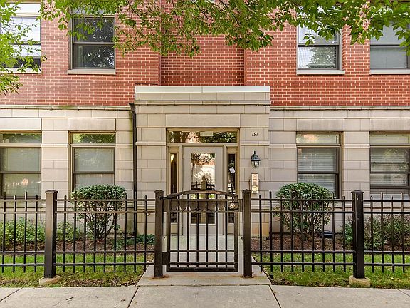 Front entrance w/ restricted access