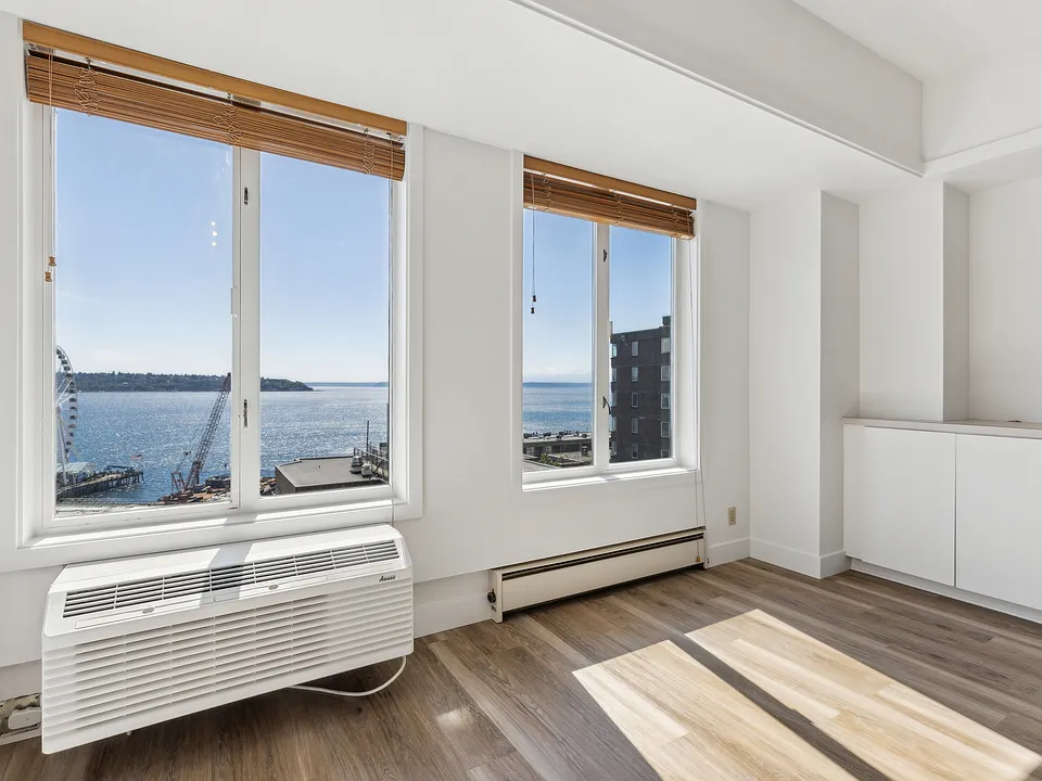 View from living room.