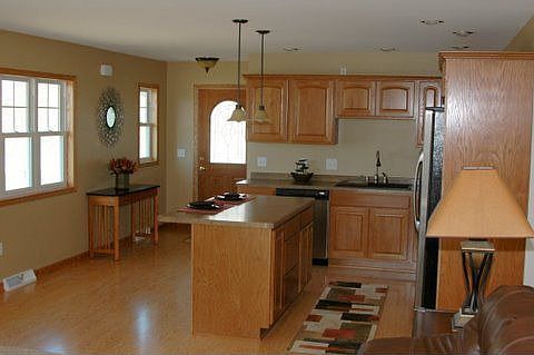 Kitchen View from Livingroom