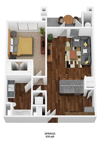Floor plan A1C-S