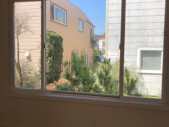 View from large living room window