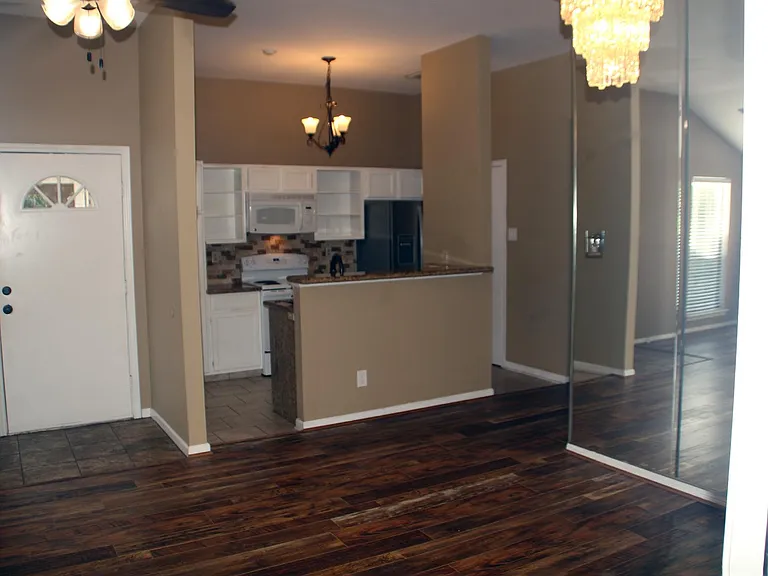Main room and dining area