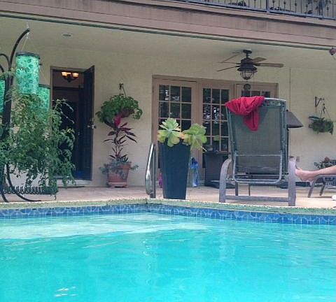 Pool with 2nd Fl Balcony