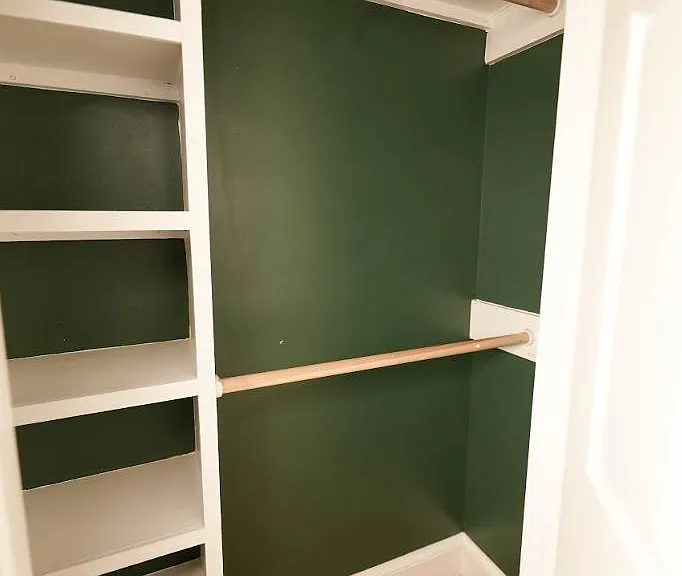 Second bedroom closet #1
