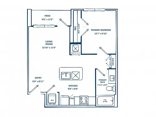 Floor plan E2E