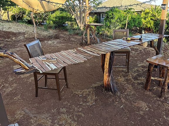 external dining area