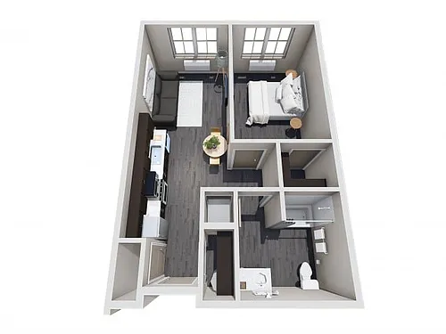 Floor plan Quartz (ADA)
