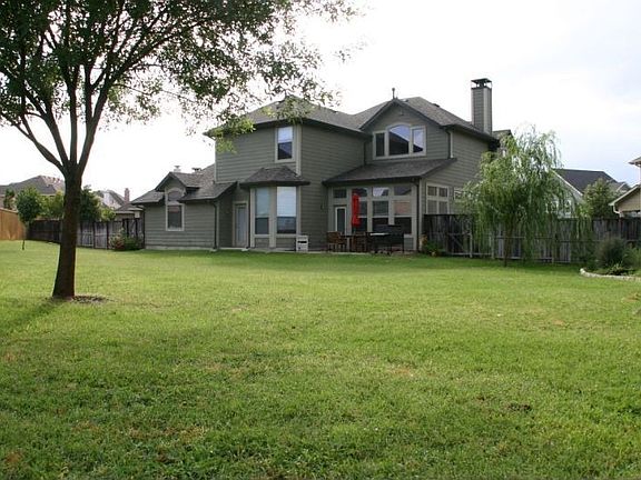 View of the giant backyard