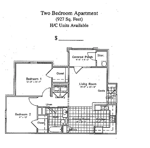 Floor plan 2X1