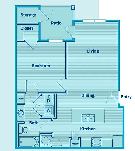 Floor plan The Maurepas