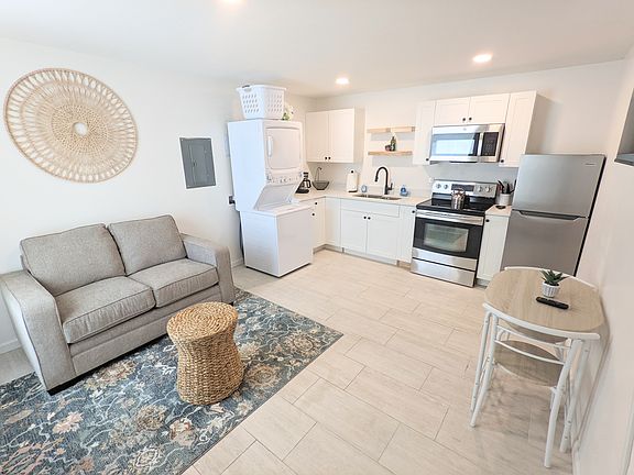 View from entering the front door of the unit