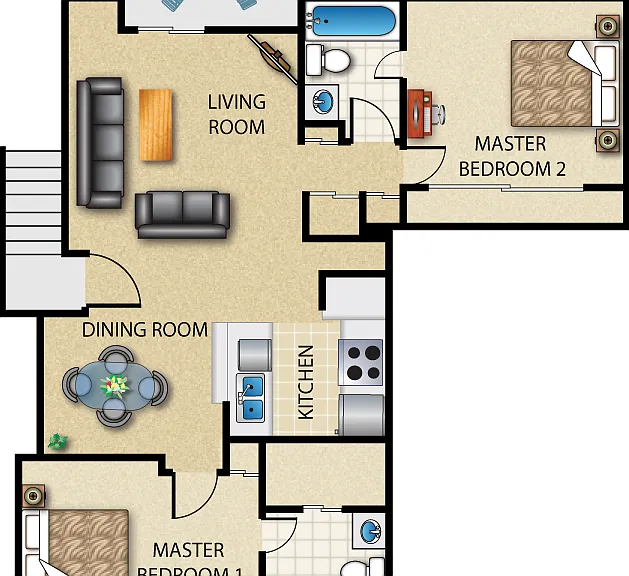 The Rive Gauche Floorplan Diagram