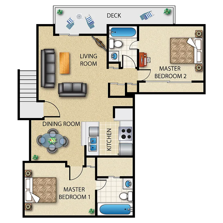 Floor plan The Rive Gauche