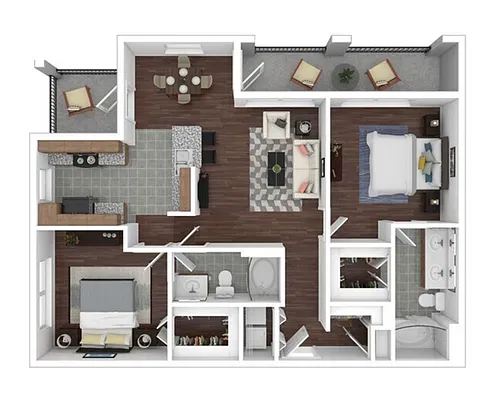Floor plan B2